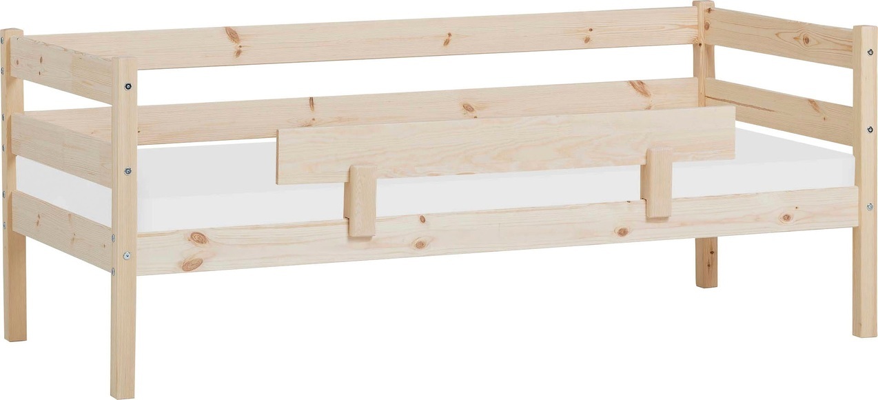 Hoppekids Einzelbett »ECO Comfort«, (Set), mit Rollrost in 8 Farben, wahlweise mit Matratze und Absturzsicherung
