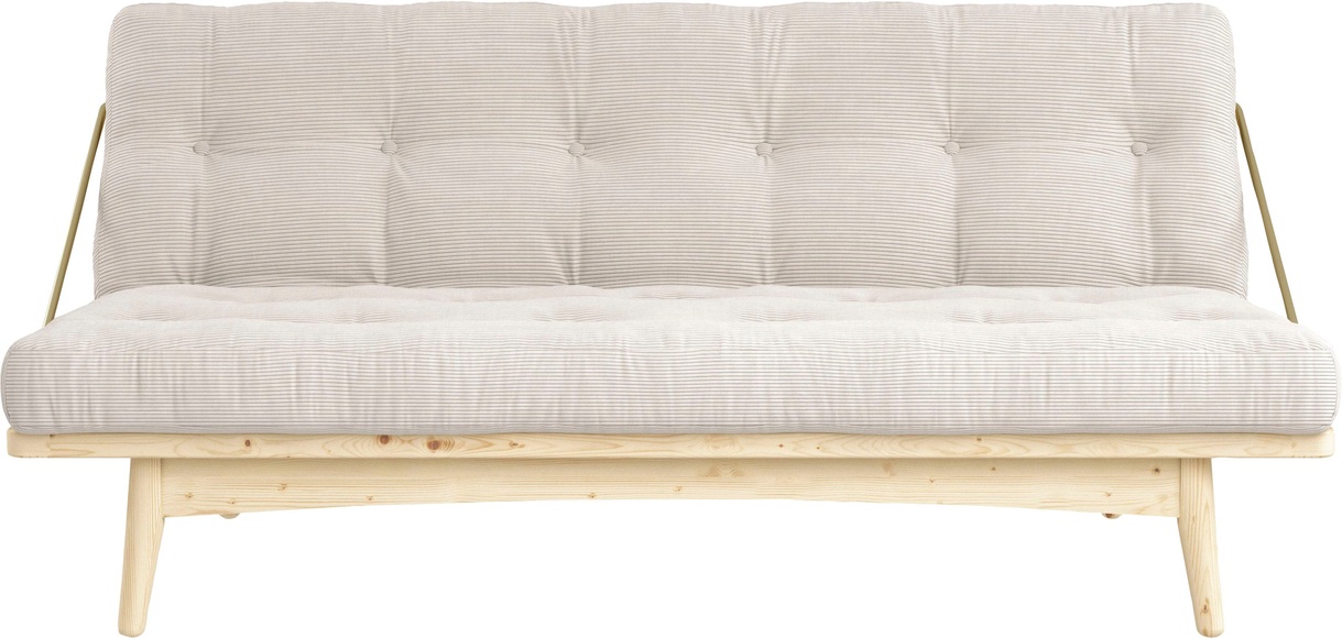 Karup Design Schlafsofa FOLK Cord Gestell und Stofffarbe auswählbar