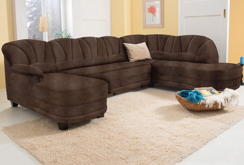 Home affaire Wohnlandschaft »Camelita«, wahlweise mit Bettfunktion