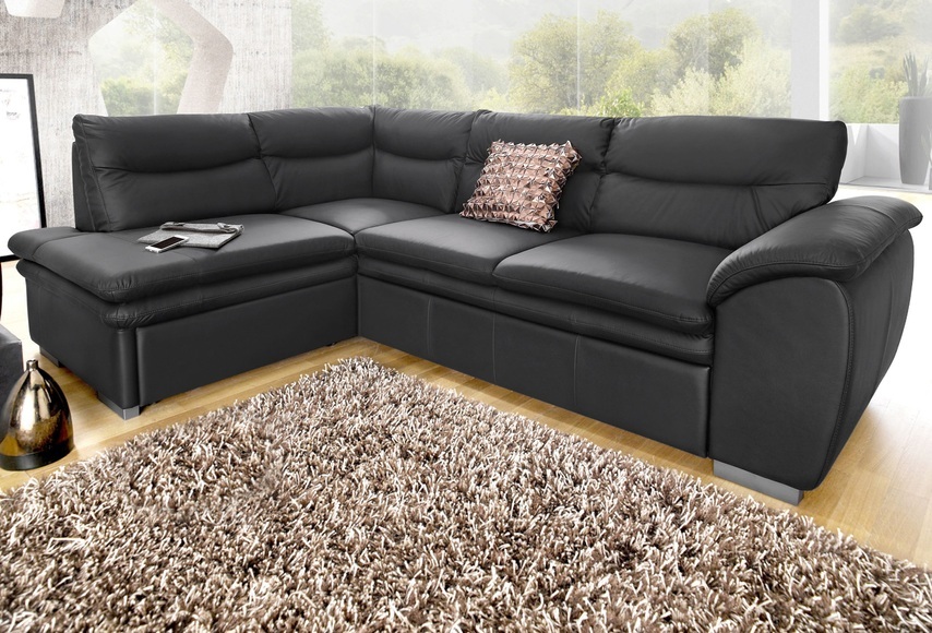 COTTA Ecksofa, wahlweise mit Bettfunktion und Bettkasten
