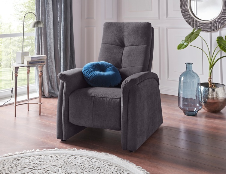 exxpo - sofa fashion Sessel, mit Relaxfunktion und 2 Armlehnen