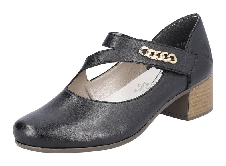 Rieker Pumps, mit schöner Zierkette, Weite E (schmal)