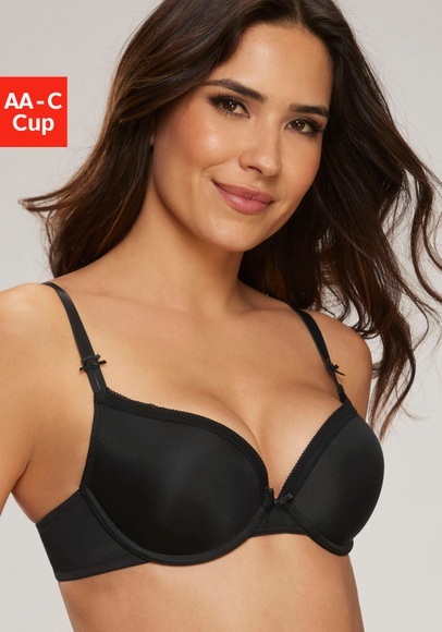 s.Oliver Push-up-BH, mit Bügel und herausnehmbaren Kissen, Basic Dessous