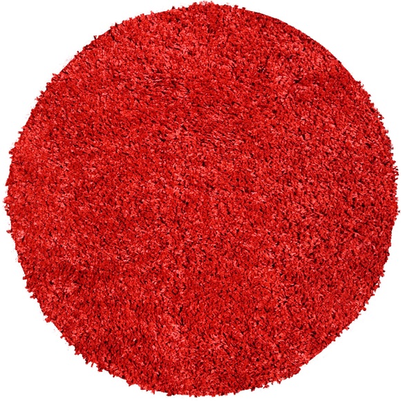 my home Hochflor-Teppich »Jara«, rund, Shaggy, weicher Teppich