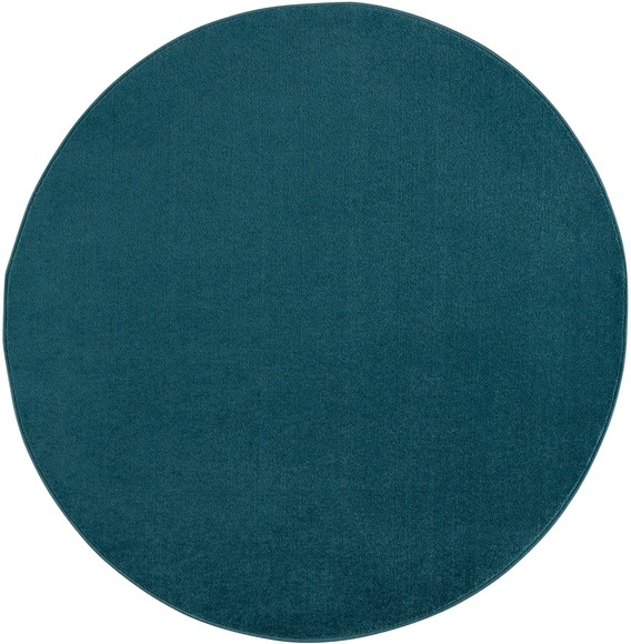 Sanat Teppich »Uni«, rund, 13 mm Höhe, robuster Kurzflorteppich, grosse Farbauswahl