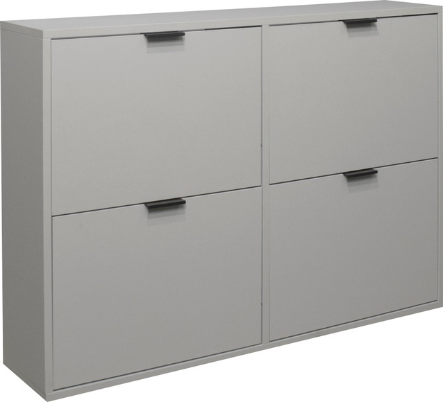 Schuhkipper in Grau