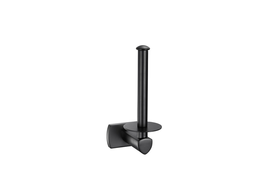 BIASCA Toilettenpapierhalterung schwarz matt