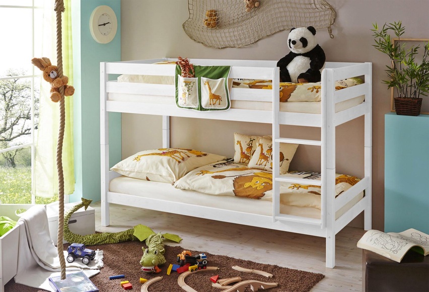 Ticaa Einzel-/Etagenbett »Marcel«, Kiefer
