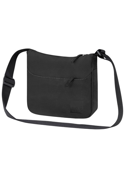 Jack Wolfskin Umhängetasche aus recyceltem Material Sunset one size schwarz ultra black