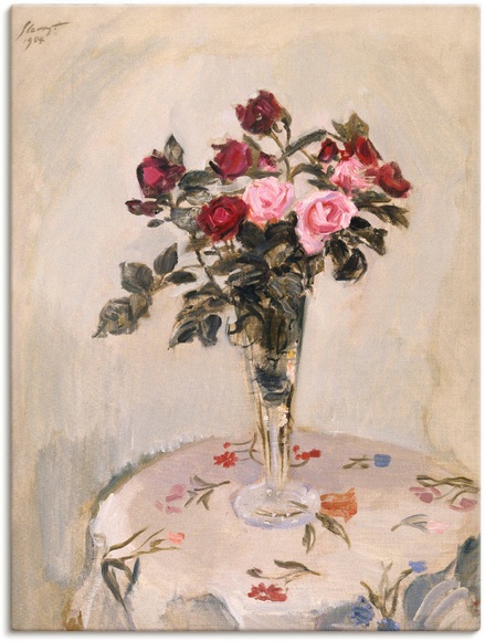 Artland Wandbild »Stillleben mit Rosen. 1904«