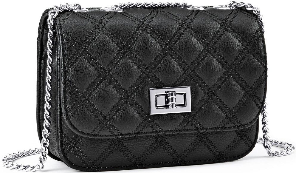 LASCANA Umhängetasche, Handtasche im Mini-Format mit Kettenhenkel VEGAN