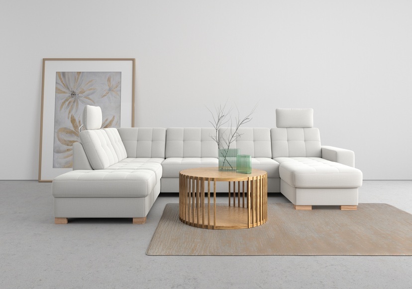 sit&more Wohnlandschaft, wahlweise mit Bettfunktion und Bettkasten