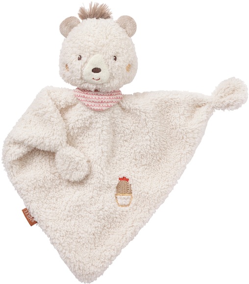 fehn ® Peru Schmusetuch Bär - beige