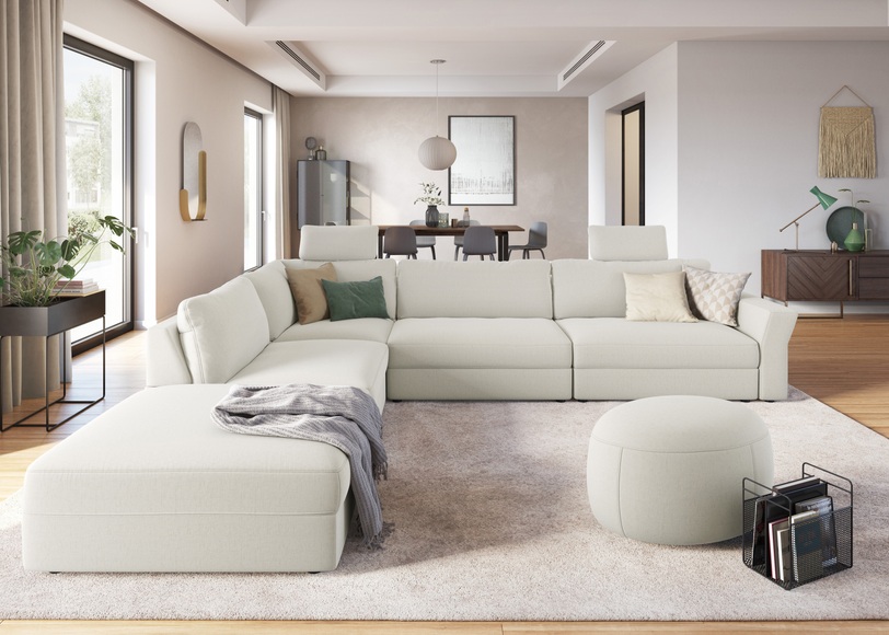 sit&more Ecksofa, mit Sitztiefenverstellung
