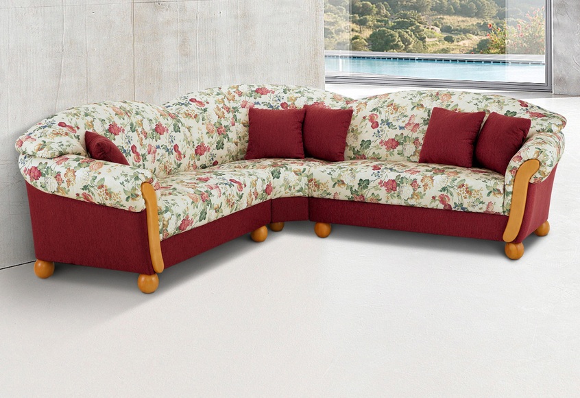Home affaire Ecksofa »Milano«, gleichschenklig