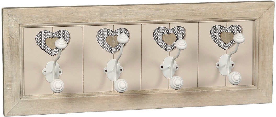 Ambiente Haus Garderobenhaken »Country Garderobe 4er Haken 58cm«