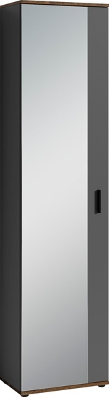 byLIVING Garderobenschrank »Jakob«, mit grossem Spiegel, Breite 49 cm