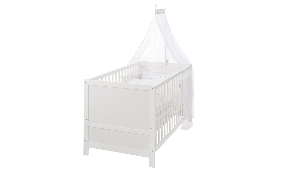 roba® Babybett »Komplettset Sternenzahl«