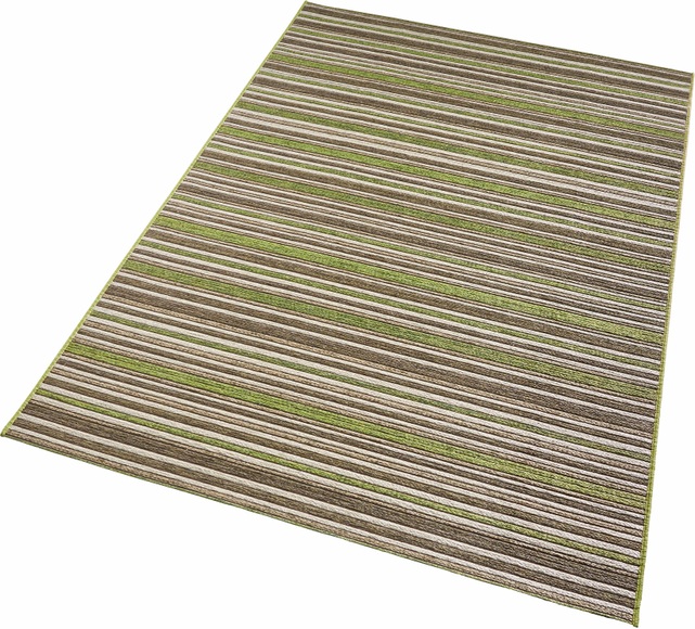 Teppich, »Bamboo«, bougari, rechteckig, Höhe 7 mm, maschinell gewebt