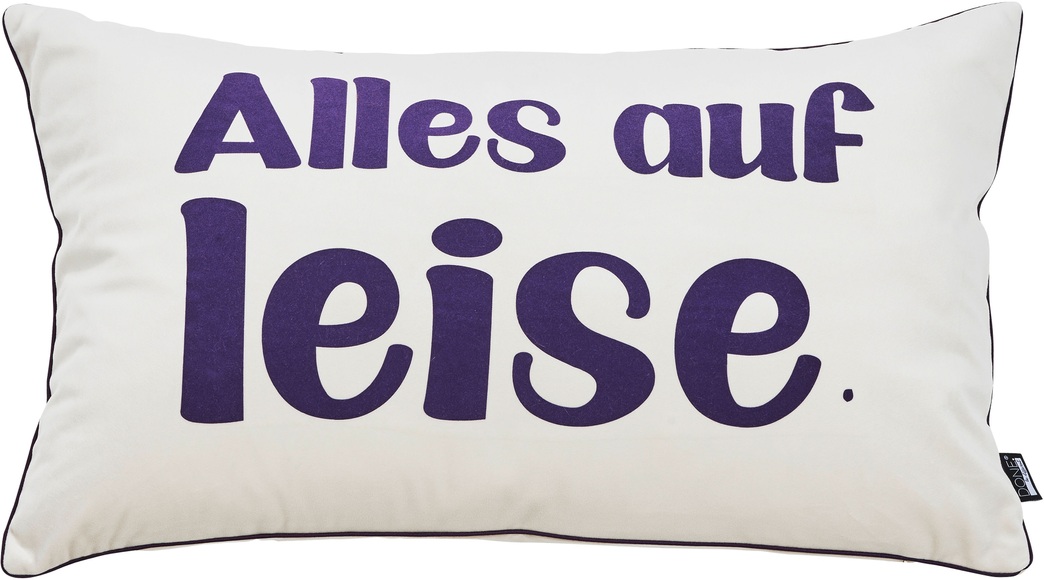 done.® Kissenhülle »Vibe« Weicher Samtstoff