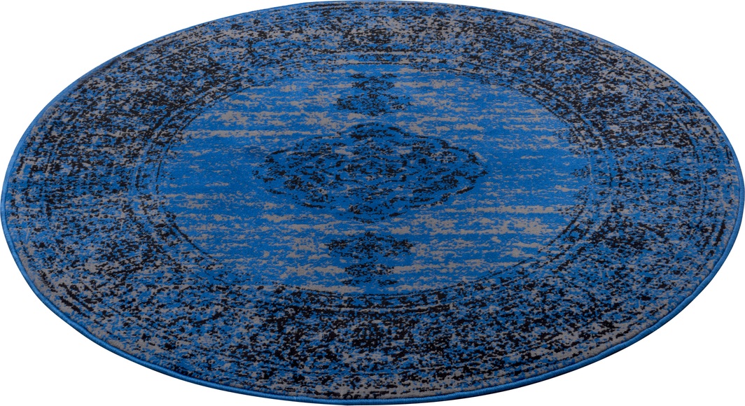 HANSE Home Teppich »Meridional«, rund, 9 mm Höhe, Weicher Flor, Orient Design, ringsum gekettelt, strapazierfähig, pflegeleicht, Wohnzimmer, Schlafzimmer, Büro, aus der EU