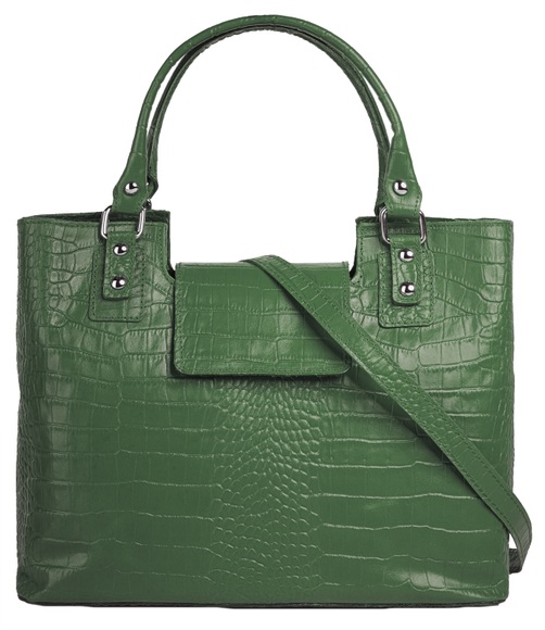 Cluty Henkeltasche, (1 tlg.), echt Leder, Made in Italy