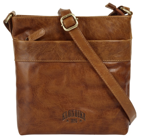 Klondike 1896 Umhängetasche, (1 tlg.), echt Leder