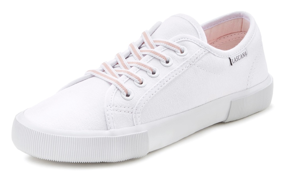 LASCANA Sneaker, mit stretchigen Schnürbändern