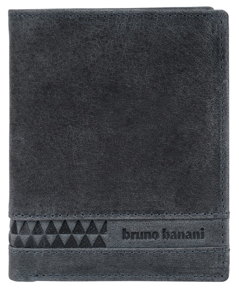 Bruno Banani Geldbörse, (1 tlg.), echt Leder