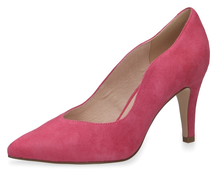 Caprice Pumps, mit wellenförmiger Kante