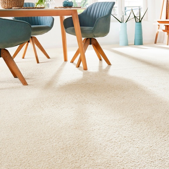 Andiamo Teppichboden »Velours Sophie«, rechteckig, Uni Farben, Breite 400 cm oder 500 cm, strapazierfähig & pflegeleicht