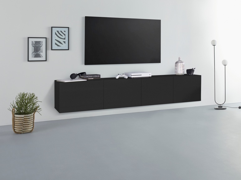 borchardt Möbel Lowboard »Sophia«, Breite 200 cm mit 4 Türen, stehend und hängend