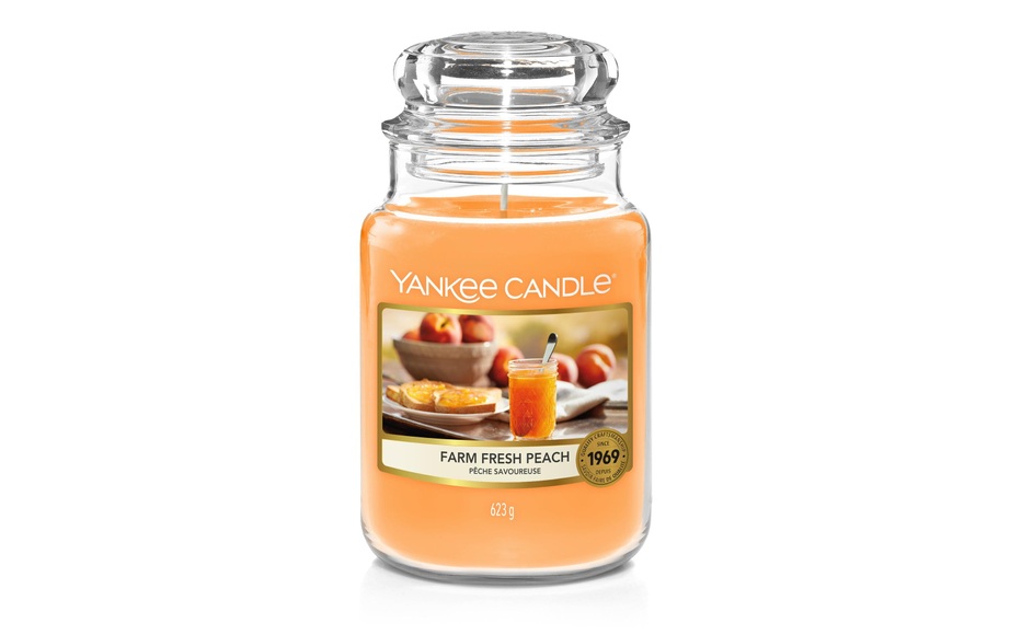 Yankee Candle Duftkerze »Farm Fresh Peach«