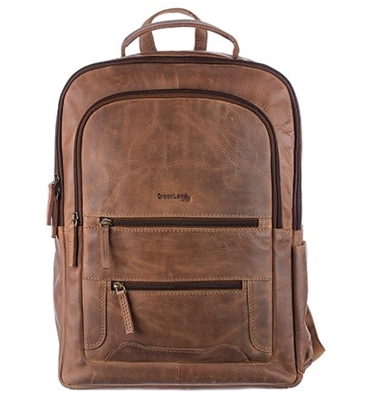 GreenLand Nature Cityrucksack »Montenegro«, mit Kartensteckfächer mit RFID-Schutz