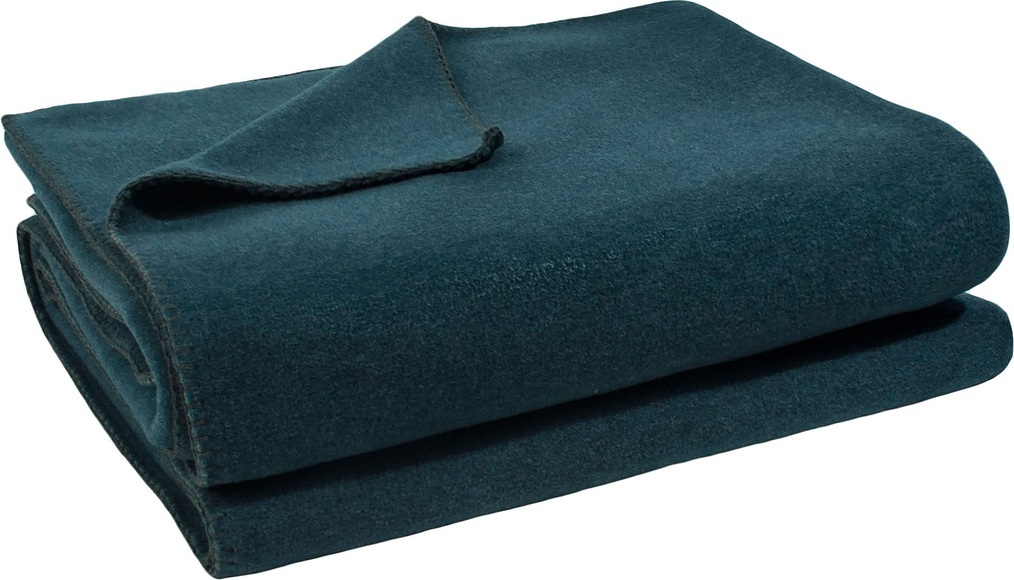 zoeppritz Wohndecke »Soft-Fleece«, mit Häkeleinfassung
