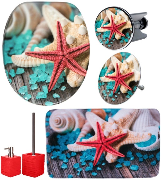 Sanilo Badaccessoire-Set »Bath Salt«, (Komplett-Set, 6 tlg.)