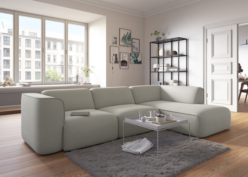 COUCH? Ecksofa »Fettes Polster«, Modulsofa Set, aber auch Module für individuelle Zusammenstellung s. 
