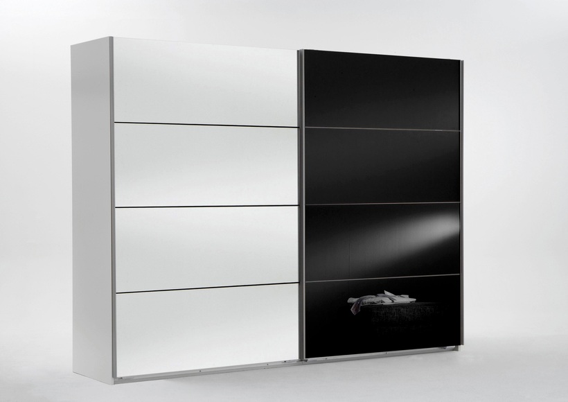 Wimex Schwebetürenschrank »Easy«, mit Glas und Spiegel