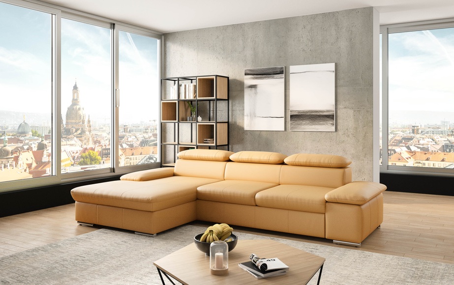 sit&more Ecksofa »Valantine L-Form«, inkl. Kopf- und Armteilverstellung, wahlweise mit Bettfunktion