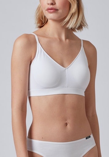 Bustier Mit Träger Damen Weiss 36