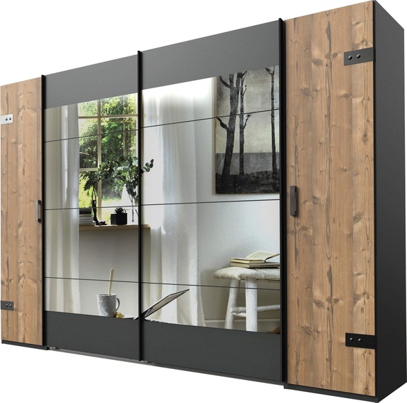 home24 Schwebetuerenschrank Stockholm