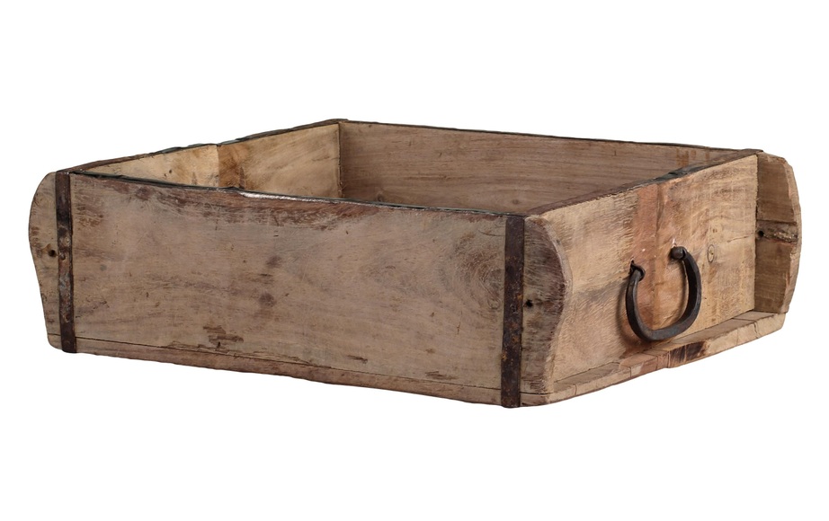 Holzkiste »Antique alte Backsteinform«