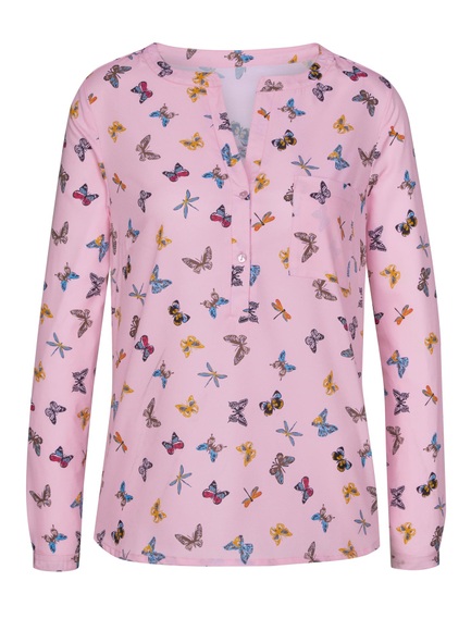 Classic Basics Druckbluse