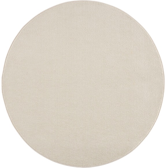 Sanat Teppich »Uni«, rund, 13 mm Höhe, robuster Kurzflorteppich, grosse Farbauswahl