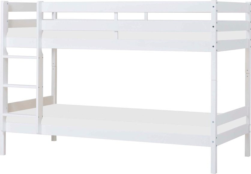 Hoppekids Etagenbett »ECO Comfort Kinderbett 90x200 oder 70x160 aus Massivholz in 4 Farben«, TÜV, FSC und Nordisches Umweltzeichen ? wahlweise mit Matratzen
