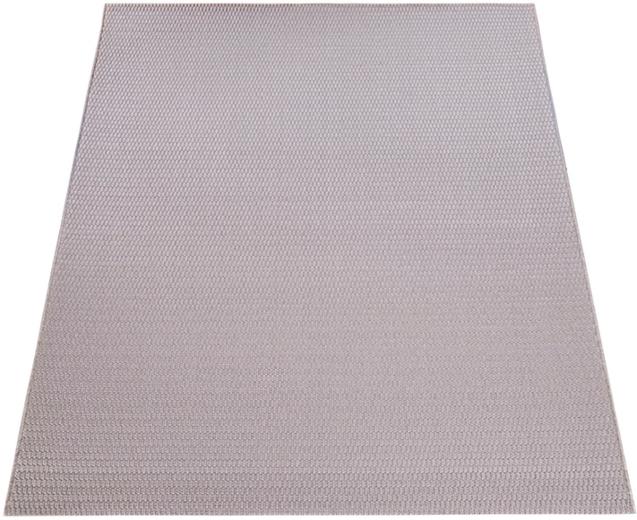 Paco Home Teppich »Waregem 624«, rechteckig, Flachgewebe, Uni Farben, In- und Outdoor geeignet, Wohnzimmer