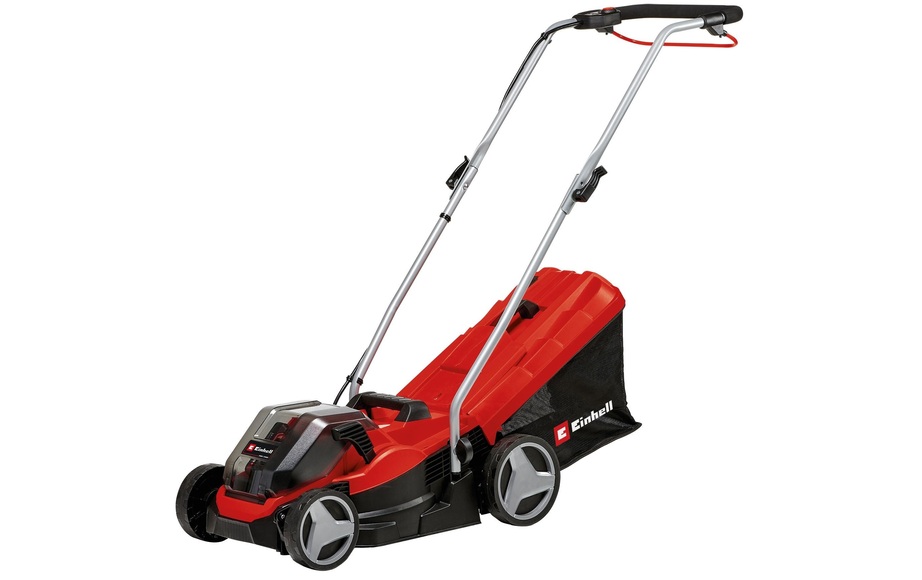 Einhell Power X-Change GE-CM 36/33 Li (2x2,5Ah) Akku Rasenmäher inkl. Akku 2 x 18 V Schnittbreite (max.) 33 cm