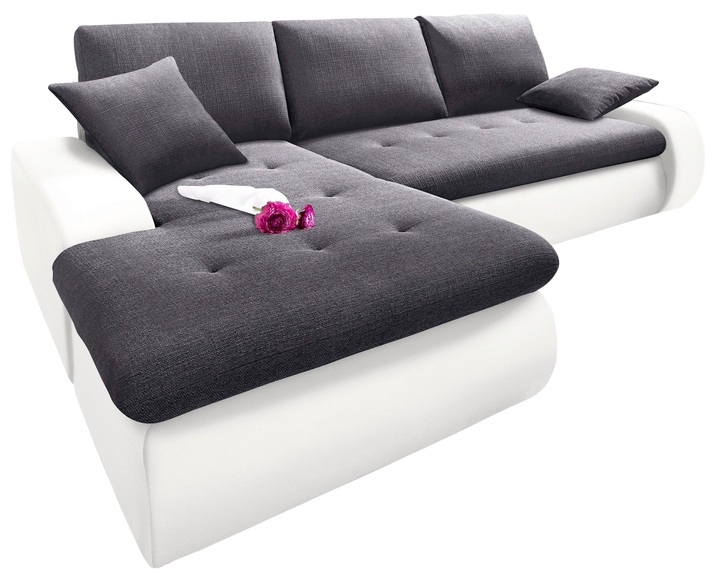 TRENDMANUFAKTUR Ecksofa, wahlweise XL oder XXL