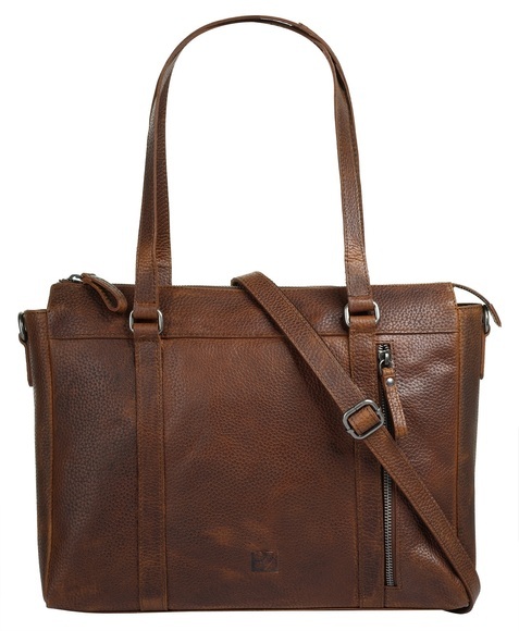 BODENSCHATZ Shopper, echt Leder