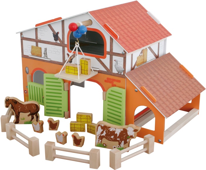 roba Bauernhof LITTLE FARM 18-teilig aus Holz